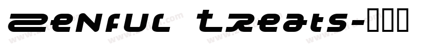 Zenful Treats字体转换